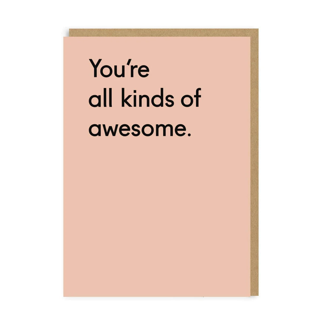 You're All Kinds of Awesome Card (From My Beautiful Caravan)-5060548319403-Fountainhall Wines