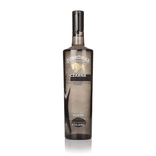 Zubrówka Czarna Polish Vodka 70cl-Vodka-Fountainhall Wines
