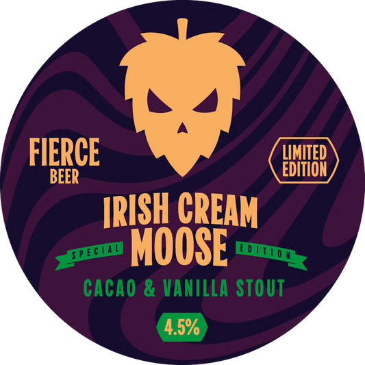 Fierce Irish Cream Moose 440ml Can