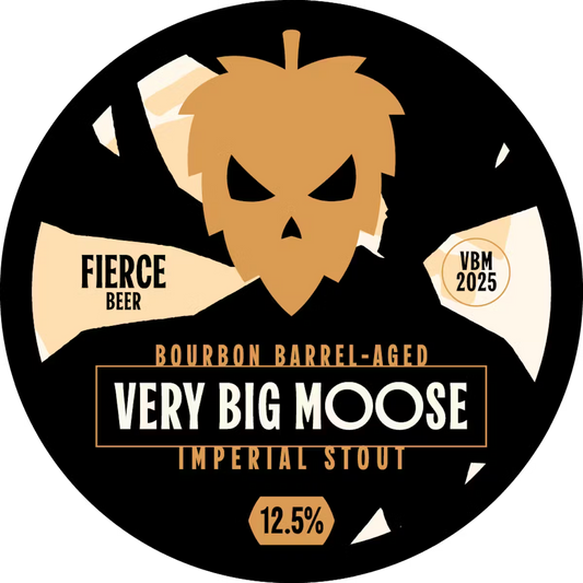 Fierce Very Big Moose 2025 Bourbon Barrel Aged 330ml Can
