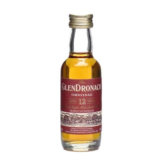 5cl GlenDronach 12 Year Old-Miniatures-5060088791851-Fountainhall Wines
