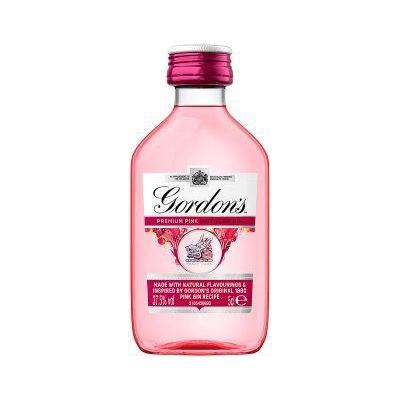 5cl Gordons Pink Gin-Miniatures-5000289929745-Fountainhall Wines