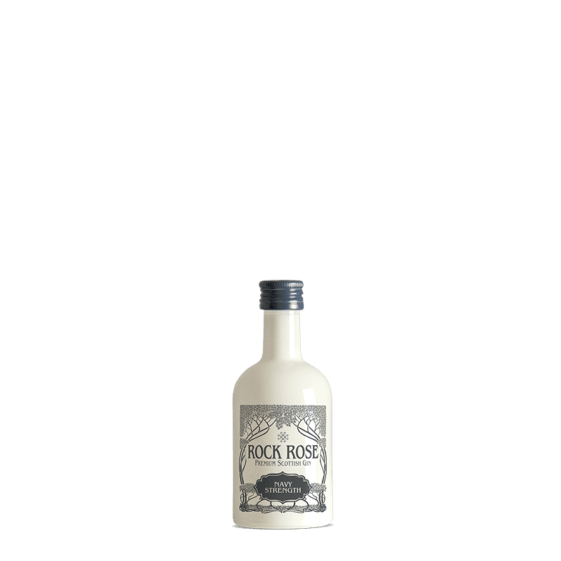 5cl Rock Rose Navy Strength Gin-Miniatures-5060392230077-Fountainhall Wines