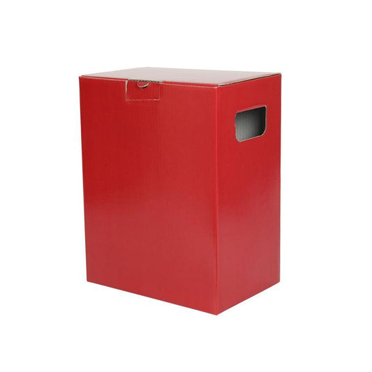 6 Bottle Gift Box / Carton - Red-Gift Bags / Gift Boxes-Fountainhall Wines