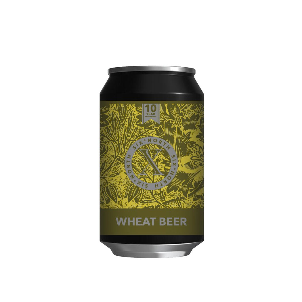 6 Degrees North (6DN) 10th Anniversary Series - Wheat Beer (Beer #3) 330ml Can-Scottish Beers-5060371070991-Fountainhall Wines