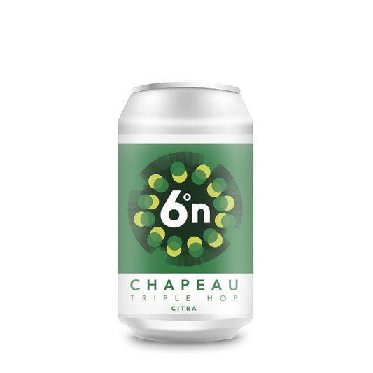 6 Degrees North (6DN) Chapeau Triple Hop 330ml Can-Scottish Beers-Fountainhall Wines