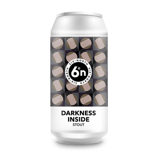 6 Degrees North (6DN) Darkness Inside Stout 440ml Can-Scottish Beers-5060371070458-Fountainhall Wines