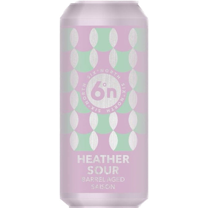 6 Degrees North (6DN) Heather Sour Barrel Aged Saison 440ml-Scottish Beers-5060371070885-Fountainhall Wines