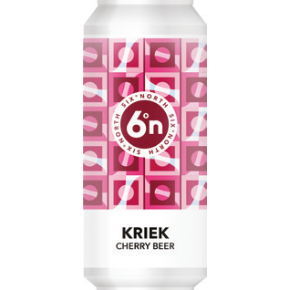 6 Degrees North (6DN) Kriek - Cherry Beer 440ml Can-Scottish Beers-5060371070717-Fountainhall Wines
