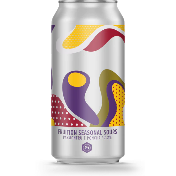 71 Brewing Fruition Seasonal Sours - Passionfruit Poncha 440ml Can-Scottish Beers-5060515451532-Fountainhall Wines