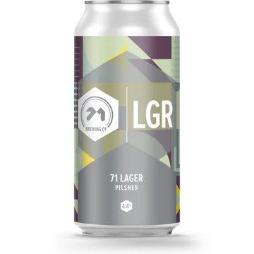 71 Brewing Lager - Pilsner 440ml Can-Scottish Beers-5060515451471-Fountainhall Wines