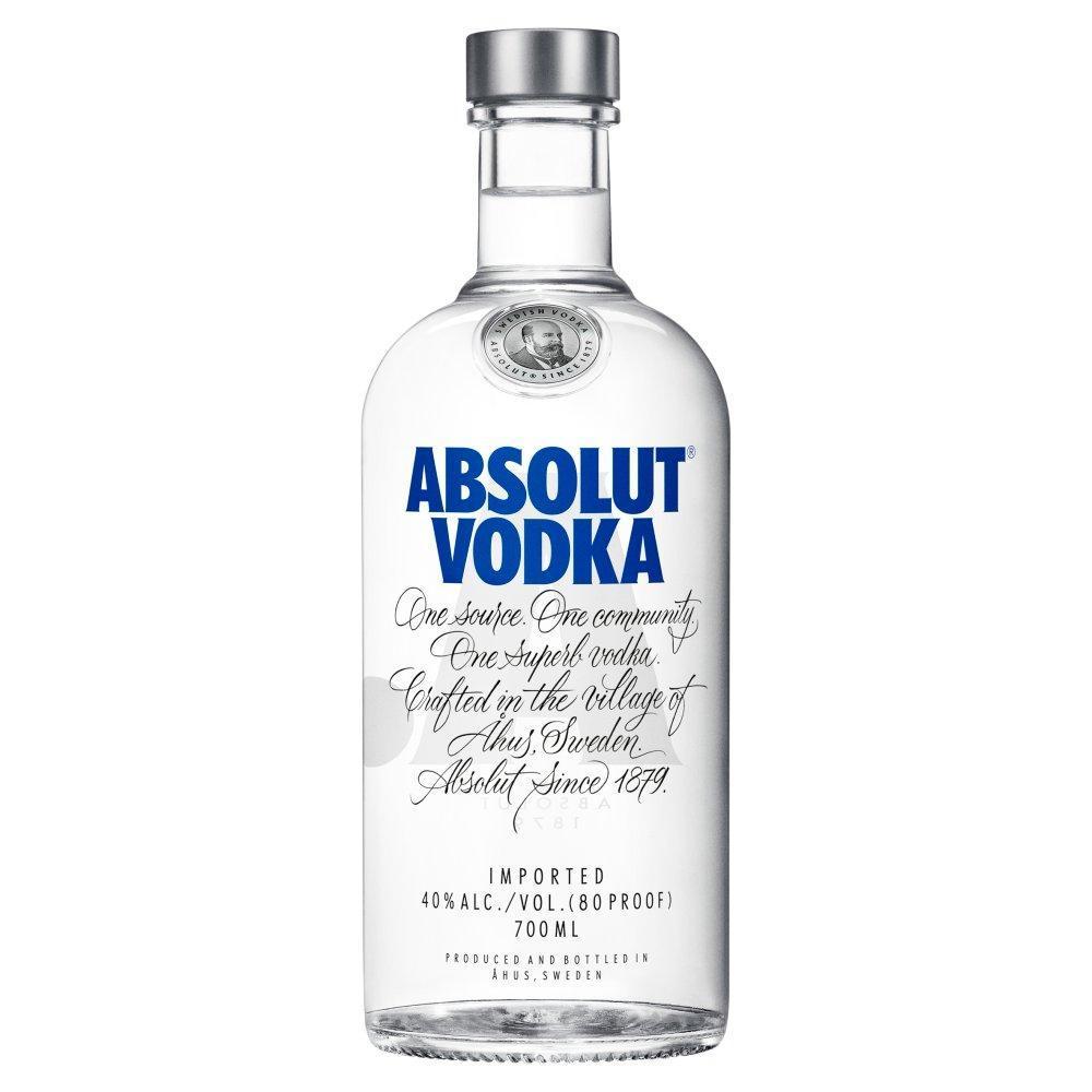 Absolut Blue Original Swedish Vodka 70cl-Vodka-Fountainhall Wines