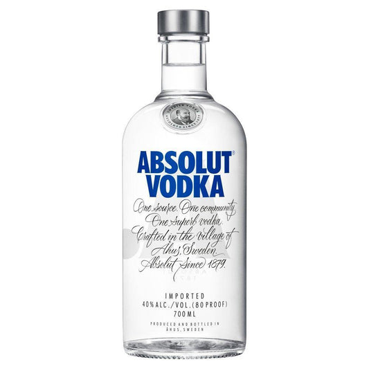 Absolut Swedish Vodka 70cl-Vodka-Fountainhall Wines