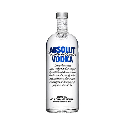 Absolut Swedish Vodka Litre-Vodka-Fountainhall Wines