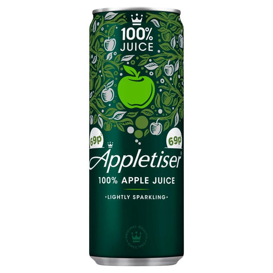 Appletiser 250ml Can (Price Marked 69p)-Soft Drink-5000112624229-Fountainhall Wines