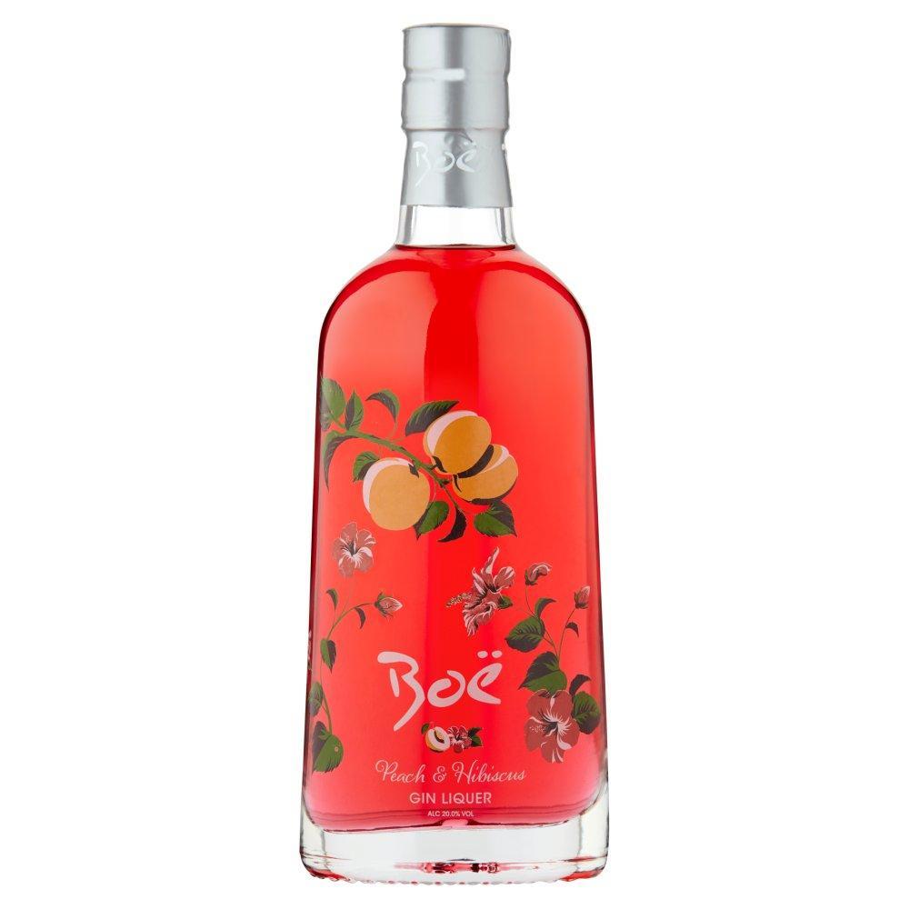 Boe Peach & Hibiscus Liqueur 50cl-Gin-5060075960857-Fountainhall Wines