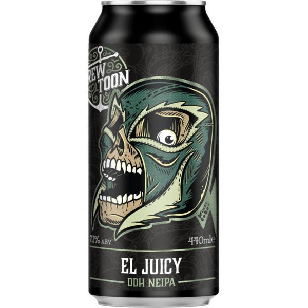 Brew Toon El Juicy - DDH New England IPA 440ml Can-Scottish Beers-5060523960583-Fountainhall Wines