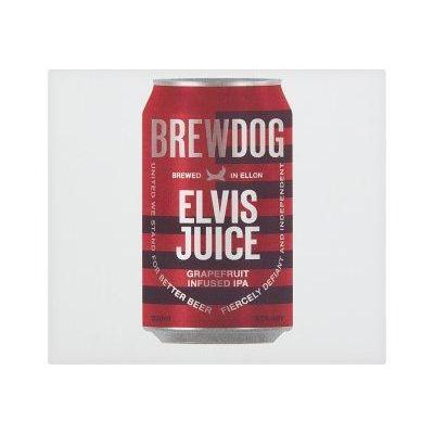 Brewdog Elvis Juice - Grapefruit Infused IPA 330ml Can-Scottish Beers-Fountainhall Wines