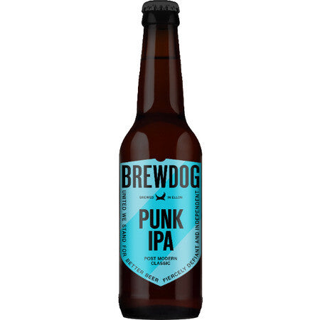 Brewdog Punk - IPA 330ml Bottle-Scottish Beers-5060154910018-Fountainhall Wines