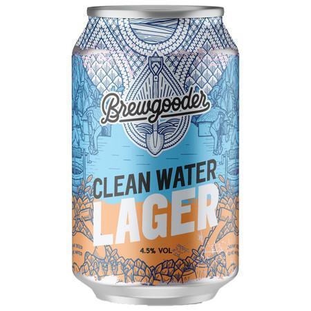 Brewgooder Clean Water Lager 330ml Can-Scottish Beers-Fountainhall Wines