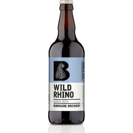 Burnside Wild Rhino - Blonde 500ml-Scottish Beers-5060243085153-Fountainhall Wines