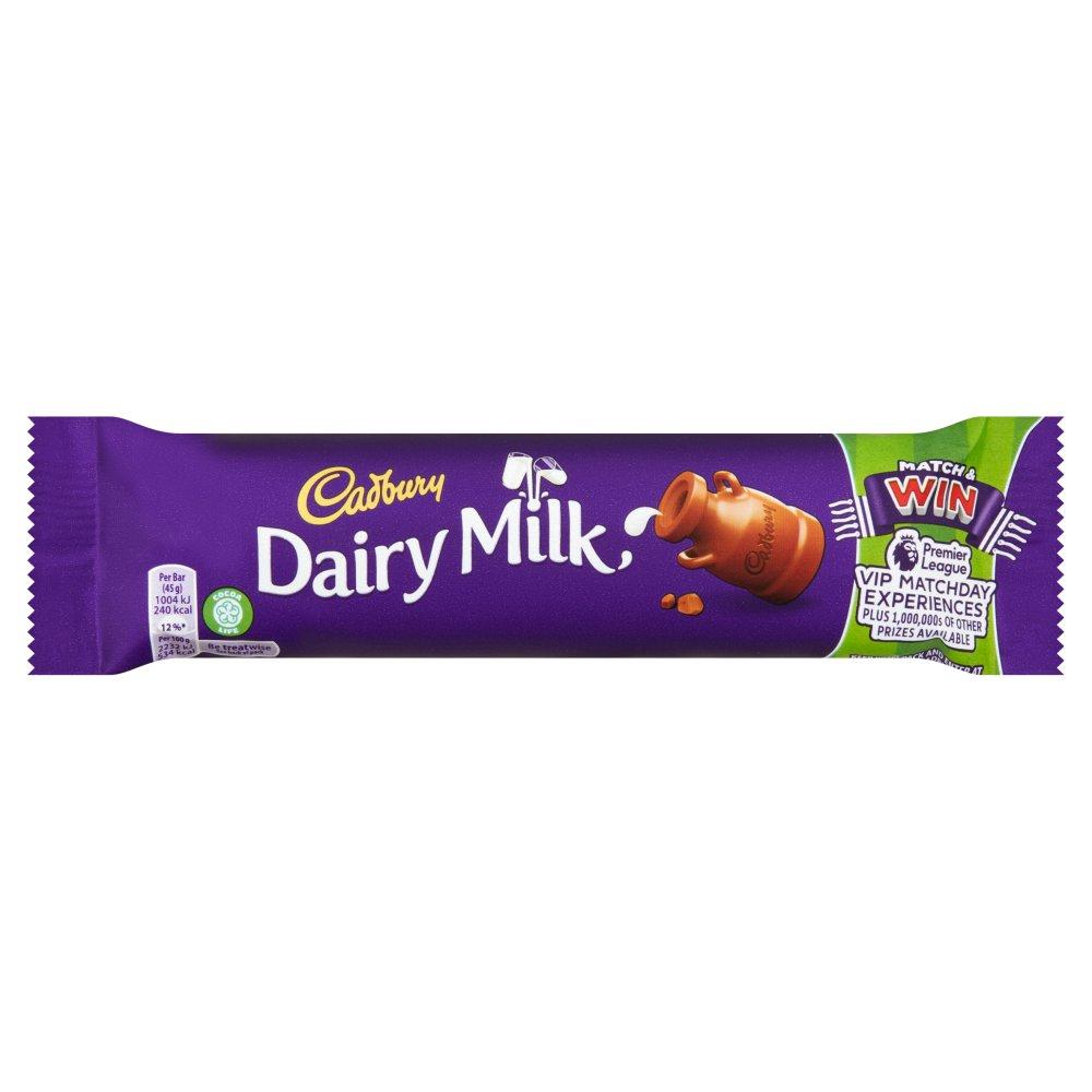 Cadbury Dairy Milk 45G-Confectionery-7622300743536-Fountainhall Wines