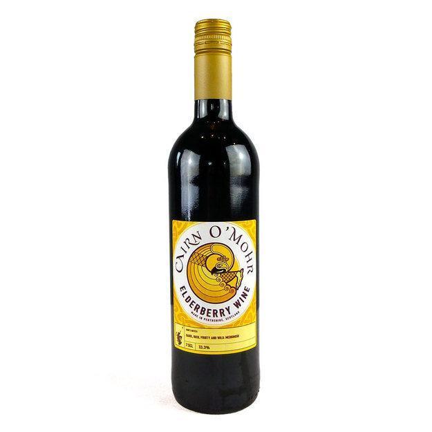 Cairn O'Mohr Elderberry Wine-Scottish Fruit Wine-5026319000048-Fountainhall Wines
