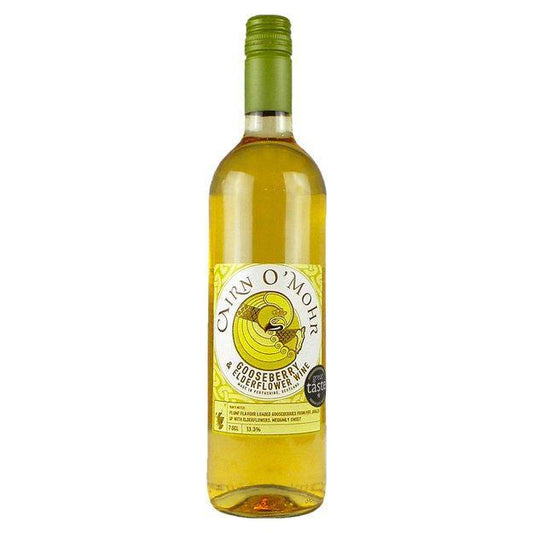 Cairn O'Mohr Gooseberry & Elderflower Wine-Scottish Fruit Wine-5026319000093-Fountainhall Wines