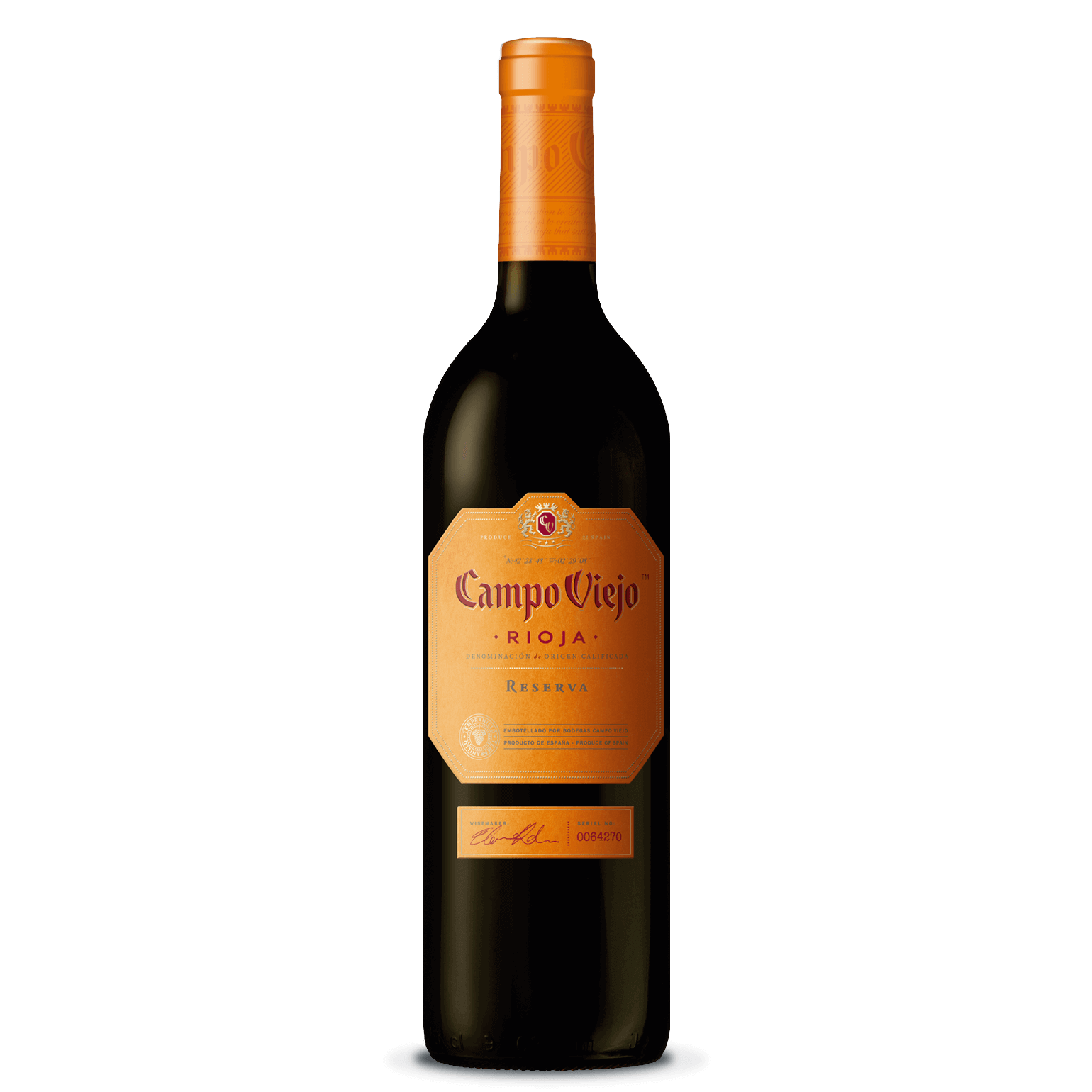 Campo Viejo Reserva-Red Wine-8410302107697-Fountainhall Wines
