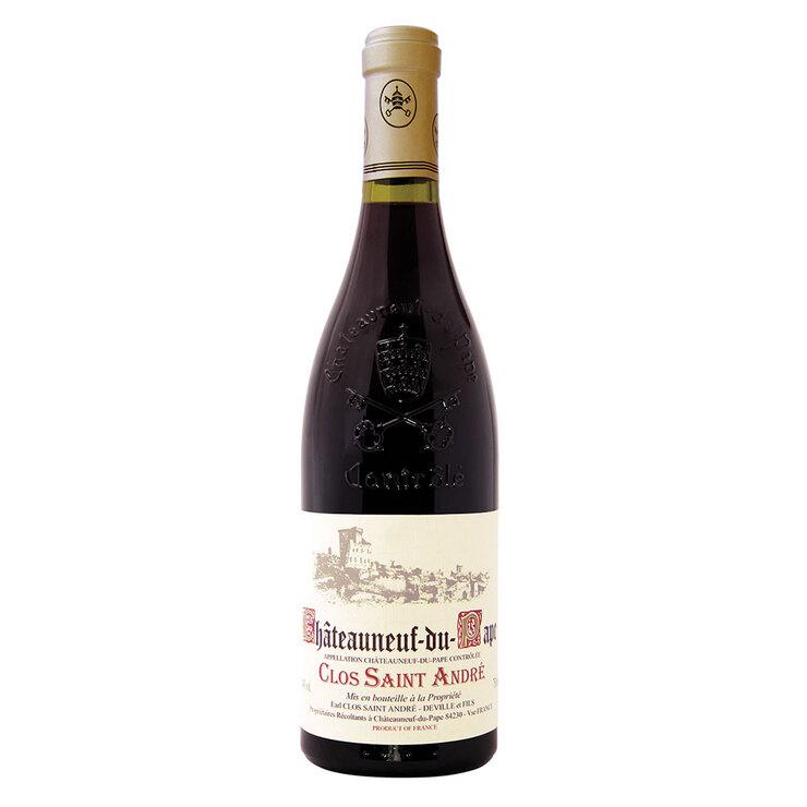 Chateauneuf Du Pape Clos Saint André-Red Wine-3309920100027-Fountainhall Wines