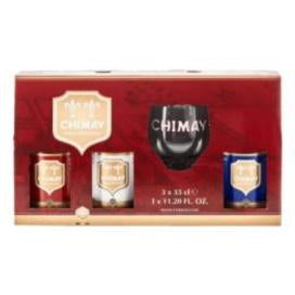 Chimay 3 X 330ml + Chalice Glass-World Beer-Fountainhall Wines