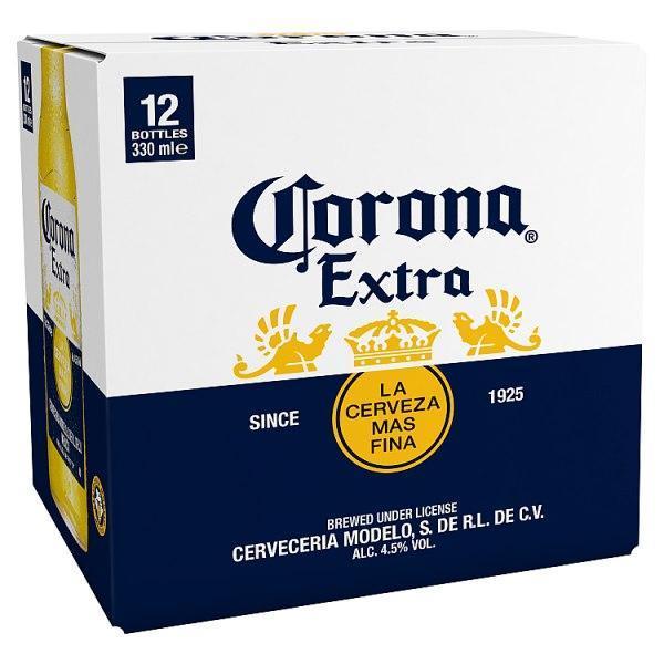 Corona Extra 12x330ml-World Beer-7501064193040-Fountainhall Wines