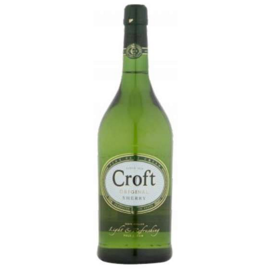 Croft Original Pale Cream Sherry Litre-Sherry-8410005421069-Fountainhall Wines