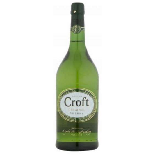 Croft Original Pale Cream Sherry Litre-Sherry-8410005421069-Fountainhall Wines