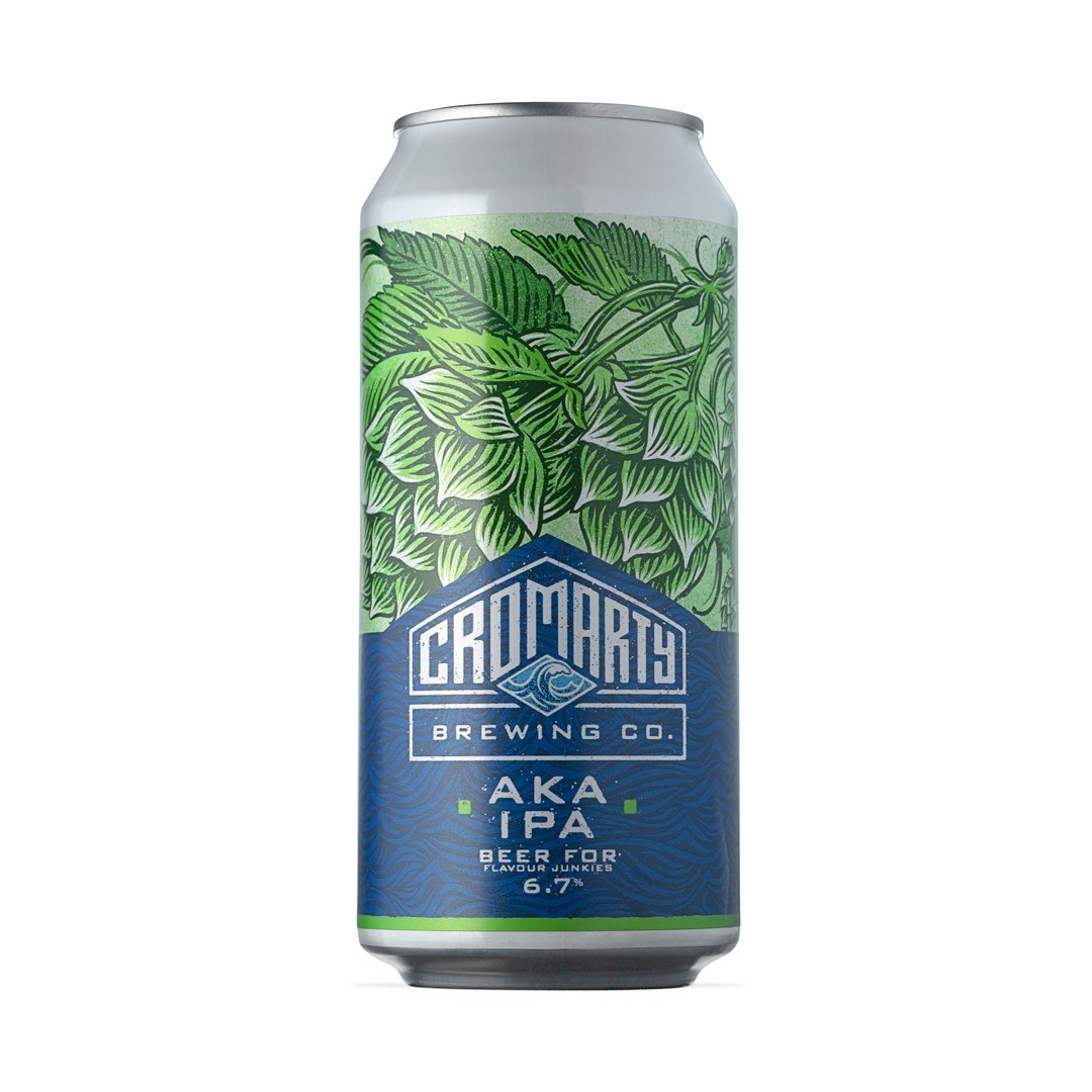 Cromarty Brewing Co. AKA IPA - West Coast IPA 440ml-Scottish Beers-Fountainhall Wines