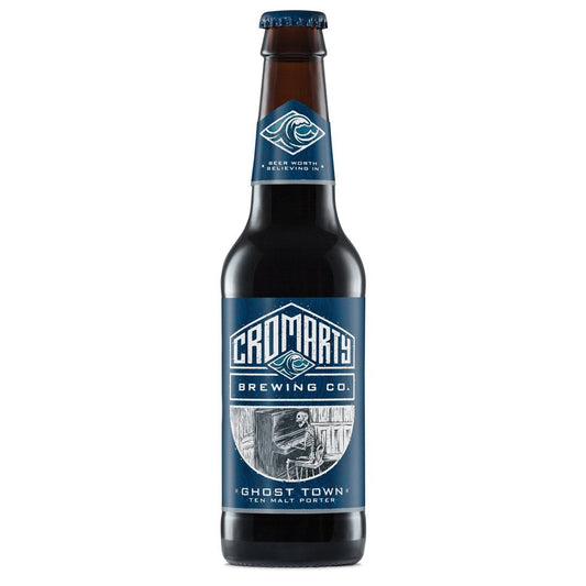 Cromarty Brewing Co. Ghost Town - Ten Malt Porter 330ml-Scottish Beers-5060311970244-Fountainhall Wines