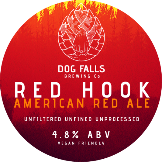 Dog Falls Brewing Co Red Hook - American Red Ale 440ml-Beer-Fountainhall Wines