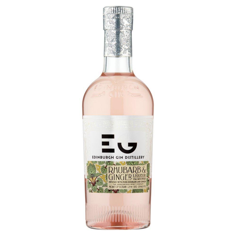 Edinburgh Gin's Rhubarb & Ginger Liqueur 50cl-Gin-Fountainhall Wines