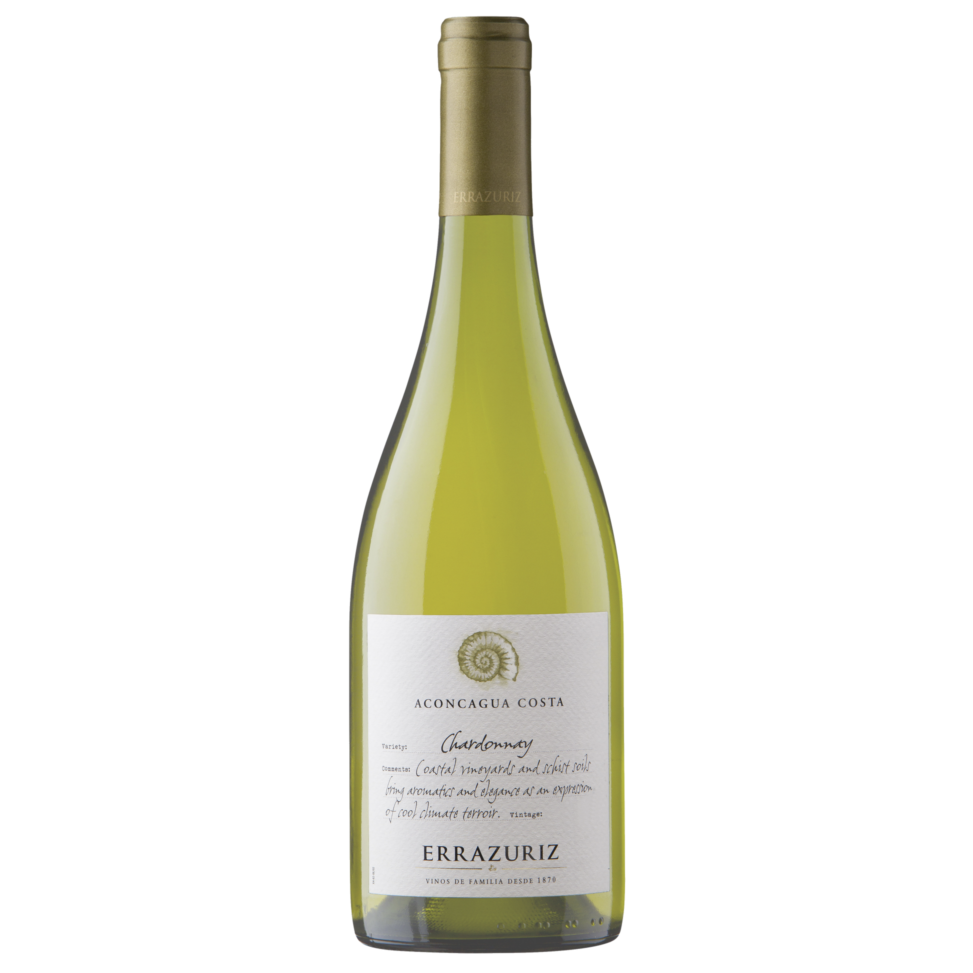 Errazuriz 'Aconcagua Costa' Chardonnay-White Wine-Fountainhall Wines