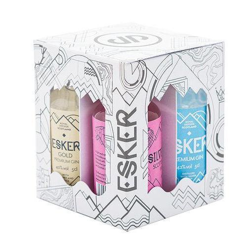 Esker Gin 4x5cl Gift Pack-Gin-5060487260217-Fountainhall Wines