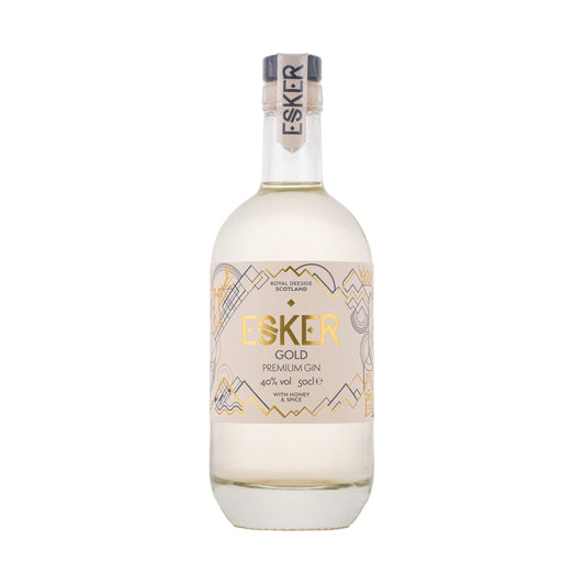 Esker Gold Gin 50cl-Gin-5060487260026-Fountainhall Wines