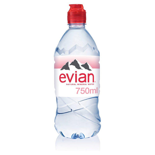 Evian Natural Mineral Water 75cl-Soft Drink-3068320014067-Fountainhall Wines