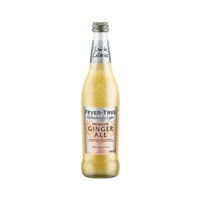 Fever Tree Refreshingly Light Ginger Ale 500ml-Soft Drink-5060108451635-Fountainhall Wines