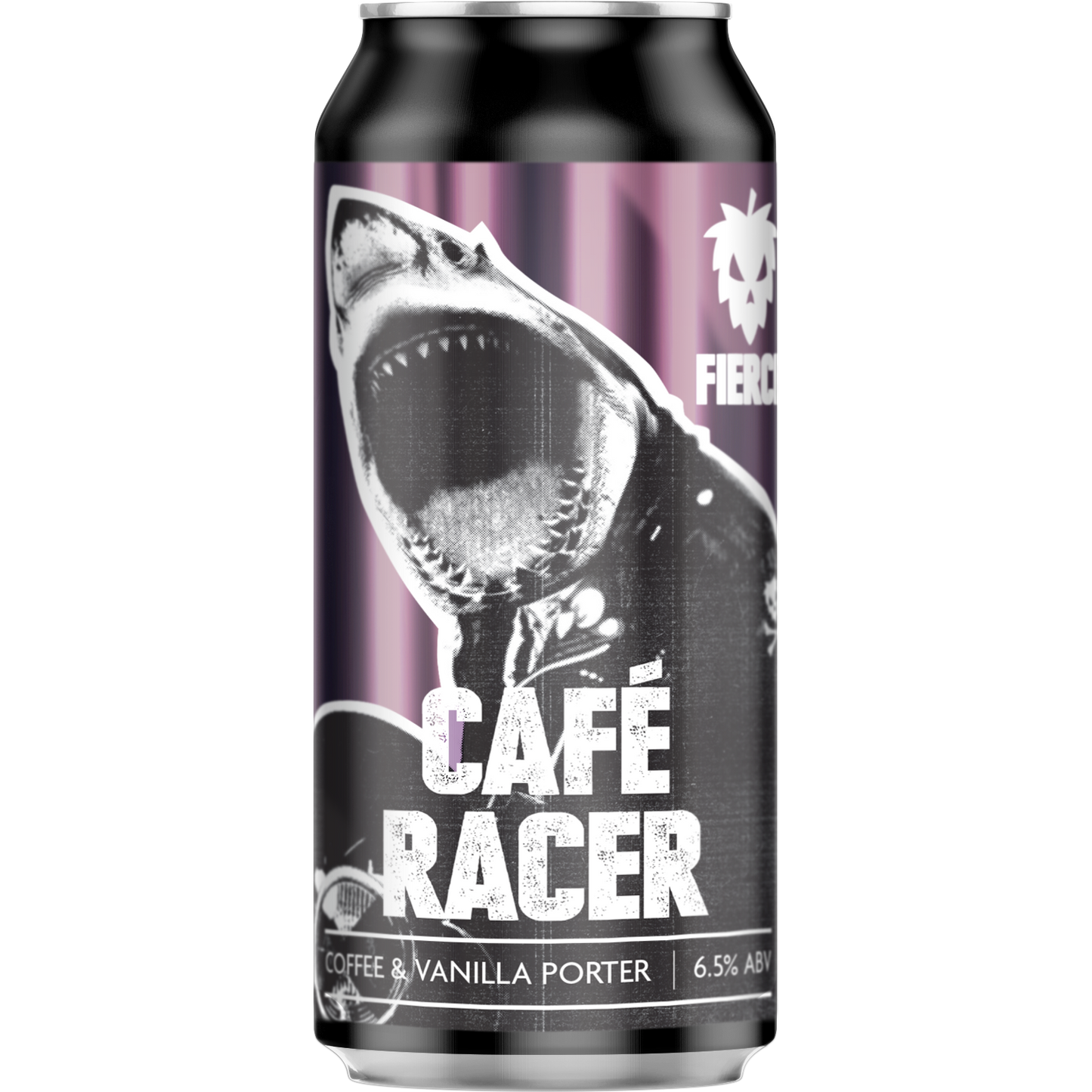 Fierce Cafe Racer - Coffee & Vanilla Porter 440ml Can-Scottish Beers-5060468512076-Fountainhall Wines