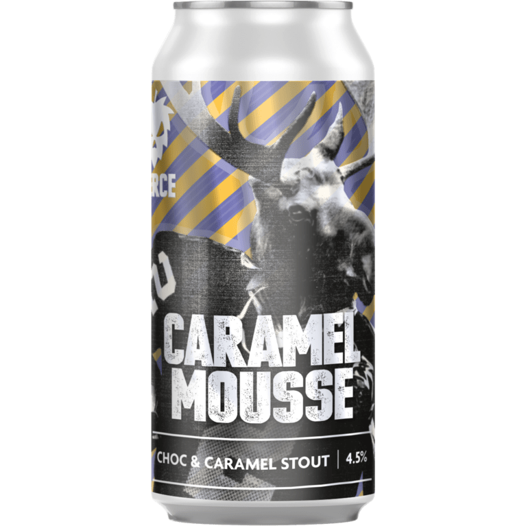 Fierce Caramel Moose Chocolate and Caramel Stout 440ml Can-Scottish Beers-5060468513516-Fountainhall Wines