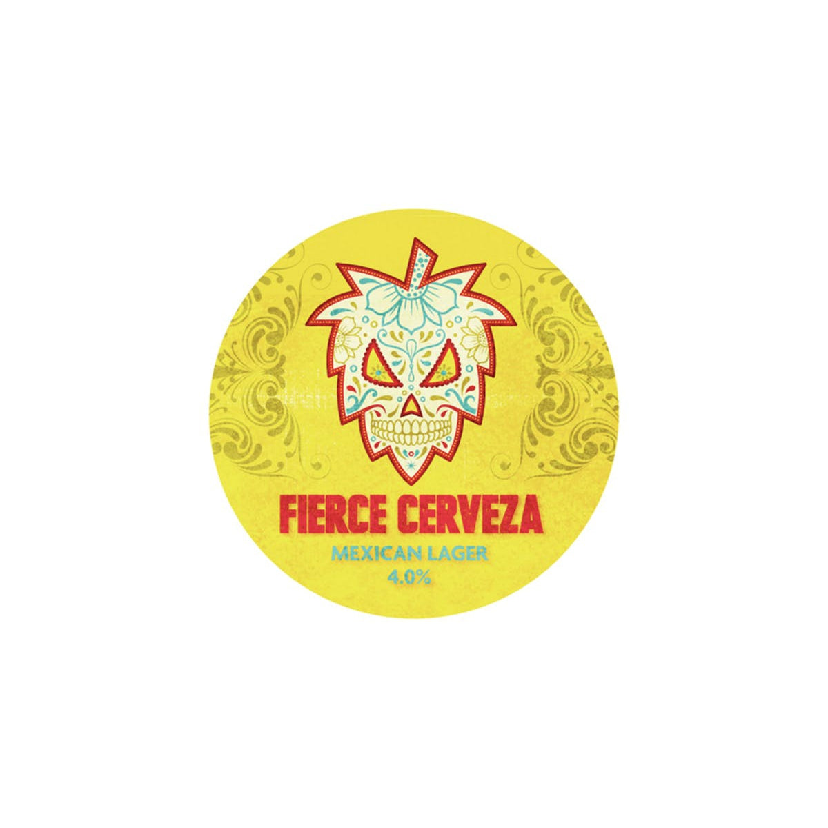 Fierce Cerveza Mexican Lager 440ml Can 4%-Scottish Beers-5060468514230-Fountainhall Wines