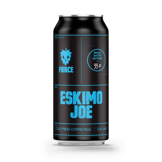 Fierce Eskimo Joe Cold Press Coffee Pale 440ml Can-Scottish Beers-5060468512526-Fountainhall Wines