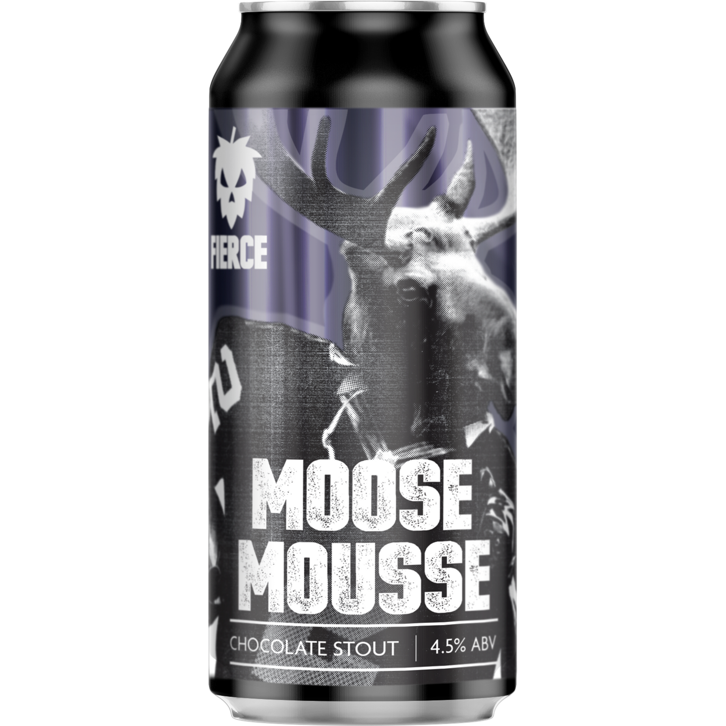 Fierce Moose Mousse Chocolate Stout 440ml Can-Scottish Beers-5060468512038-Fountainhall Wines