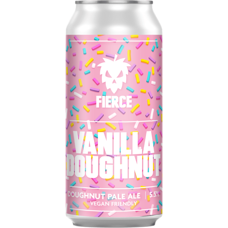 Fierce Vanilla Doughnut Pale 5.5%-Scottish Beers-5060468514612-Fountainhall Wines