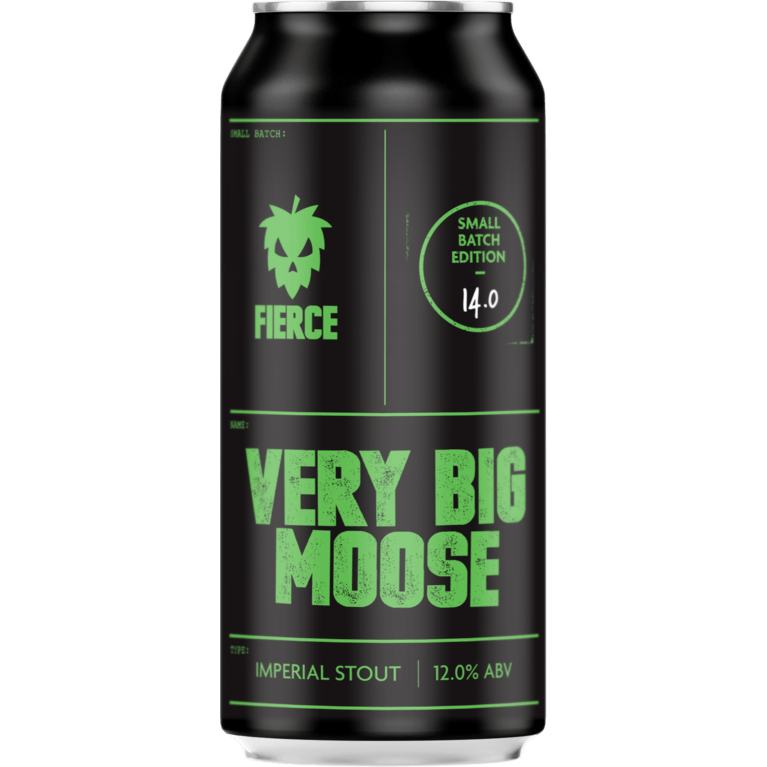 Fierce Very Big Moose Imperial Stout 440ml Can-Scottish Beers-5060468512410-Fountainhall Wines